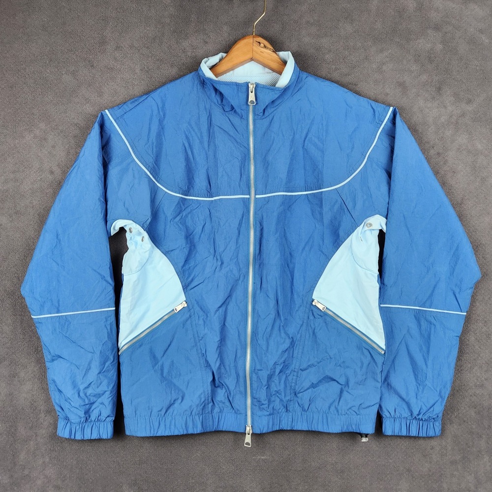 Nike‎ Jordan Essentials Statement Warm Up Jacket Mens Small Blue DV7624-485